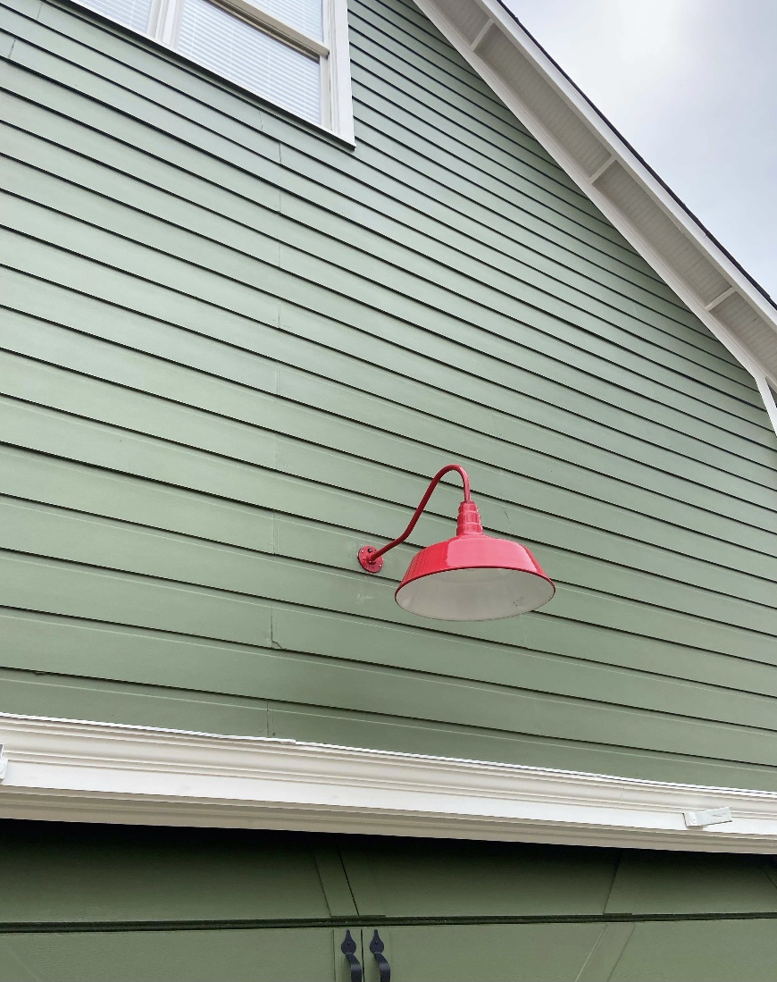 New Lighting Over Garage Door in Birmingham, AL